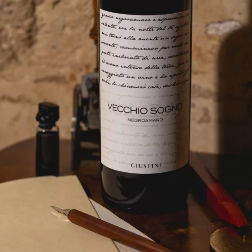 Vecchio Sogno Negroamaro vörösbor - Giustini