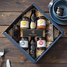 Prémium Lekvár és Szörp Ajándékcsomag Bonbonnal és Csokoládéval