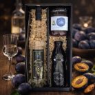 Szilva pálinkás ajándékcsomag