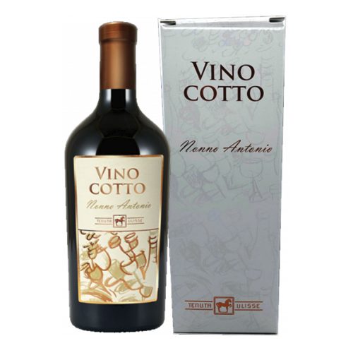 Vino Cotto édes vörösbor díszdobozban - Tenuta Ulisse