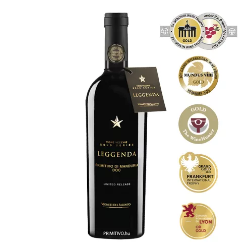 Leggenda - Primitivo di Manduria Limited Release 2021 - Vigneti del Salento