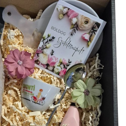 Szülinapi kávés ajándékcsomag