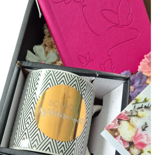 Rózsaszín Kényeztetés – Születésnapi Ajándékcsomag Nőknek