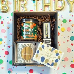   Sós Karamellás Születésnapi Kényeztetés – Ajándékcsomag Férfiaknak