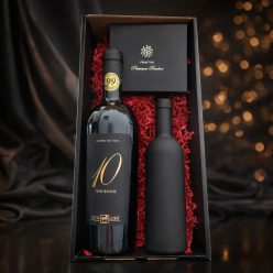 10 Vendemmie Rosso bonbonnal és dugóhúzó készlettel