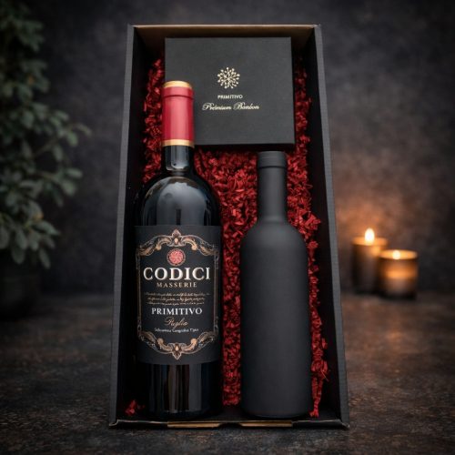 Ajándékcsomag Codici Primitivoval és bonbonnal