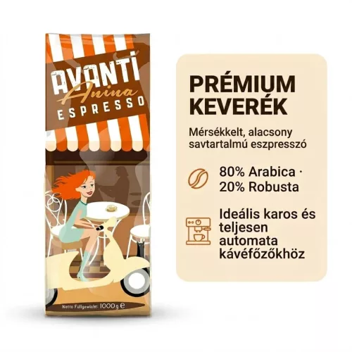 Avanti Anina Espresso - 500g szemes kávé