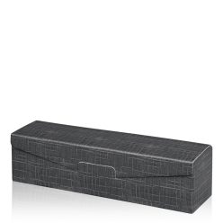 Borosdoboz 1 palackhoz - antracit