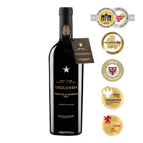 Primitivo di Manduria Limited Edition valogatas fadobozban