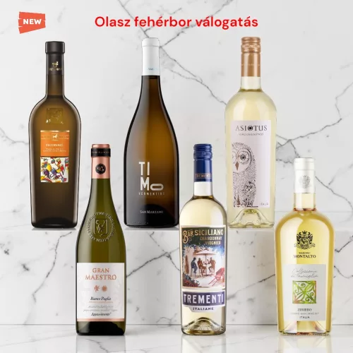 Olasz fehérbor válogatás