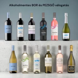 Alkoholmentes bor és pezsgő kóstolócsomag