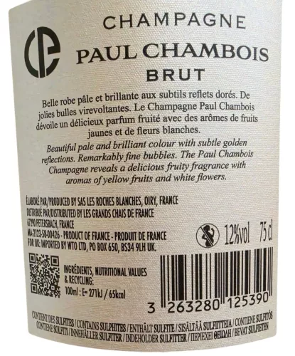 Champagne - Paul Chambois