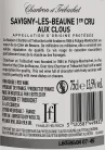 Savigny-lès-Beaune 1er Cru Aux Clous – Chartron et Trebuchet