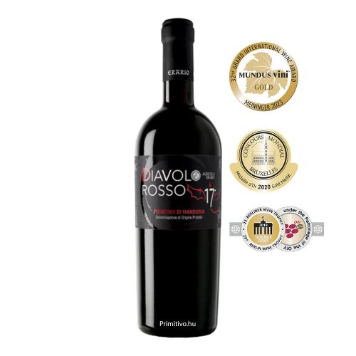 Diavolo Rosso 17° Primitivo di Manduria - Erario