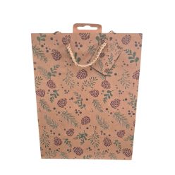 Karácsonyi ajándéktasak tobozos