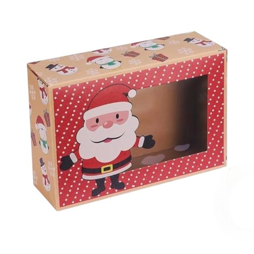 Karácsonyi ablakos doboz mikulás