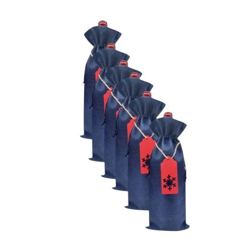 Boros jutazsák kék