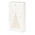 Prémium karácsonyi borosdoboz fehér