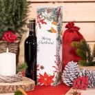 Karácsonyi borosdoboz 1 palack borhoz
