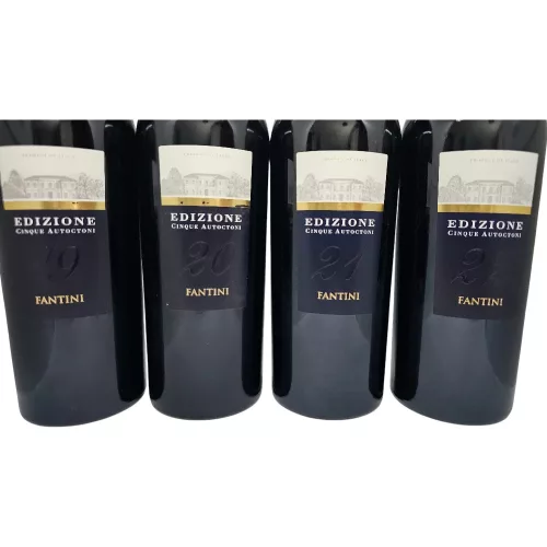 Fantini Edizione Cinque Autoctoni – 4 évjáratos válogatás