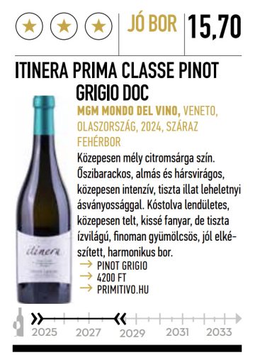 Pinot Grigio borcsomag