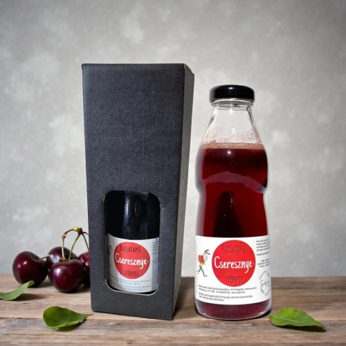 Prémium Cukormentes szörp díszdobozban