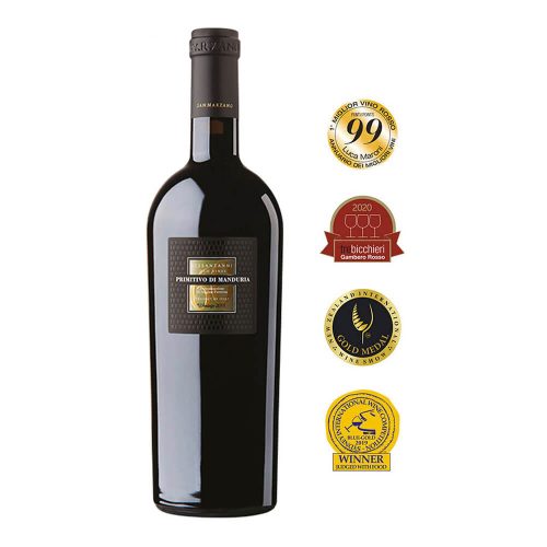Sessantanni Primitivo di Manduria prémium olasz vörösbor