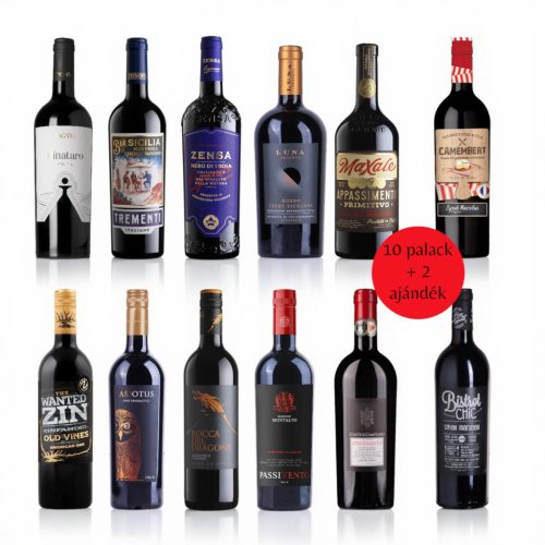 Dél-olasz borok válogatása - 10 + 2 akció