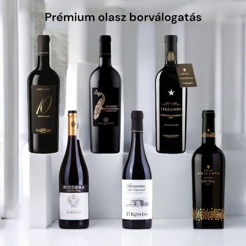Prémium olasz borválogatás