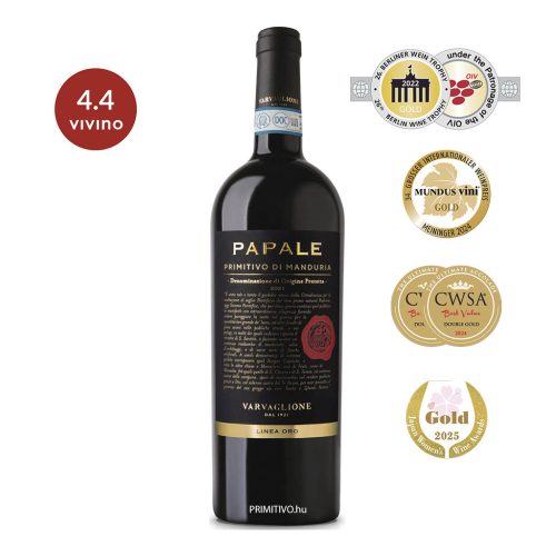 Papale Primitivo di Manduria Linea Oro