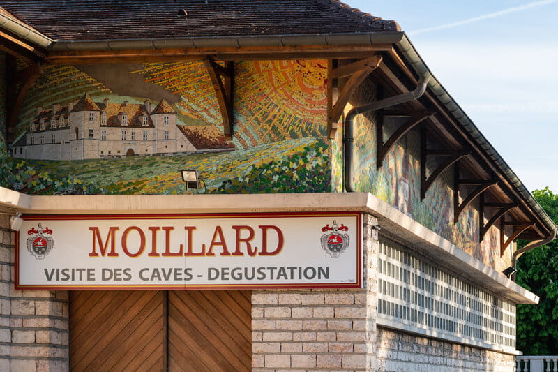 Maison Moillard pincészet Nuits-Saint-Georges Burgundia